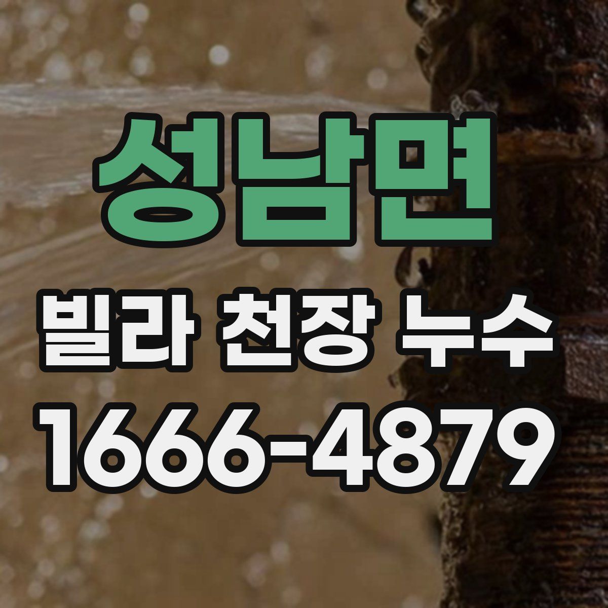 성남면 빌라 천장 누수