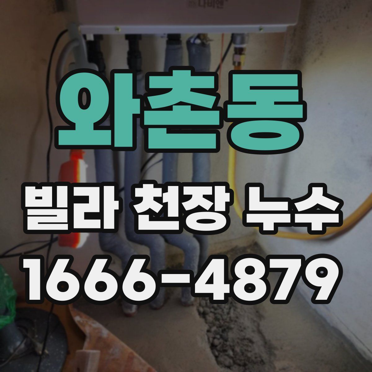 와촌동 빌라 천장 누수