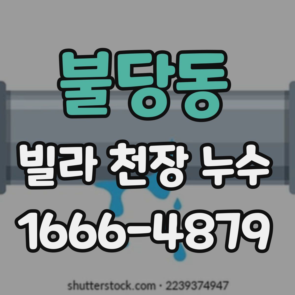불당동 빌라 천장 누수