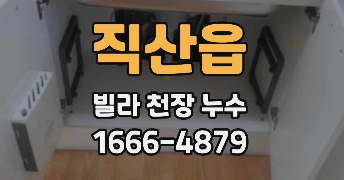 직산읍 빌라 천장 누수