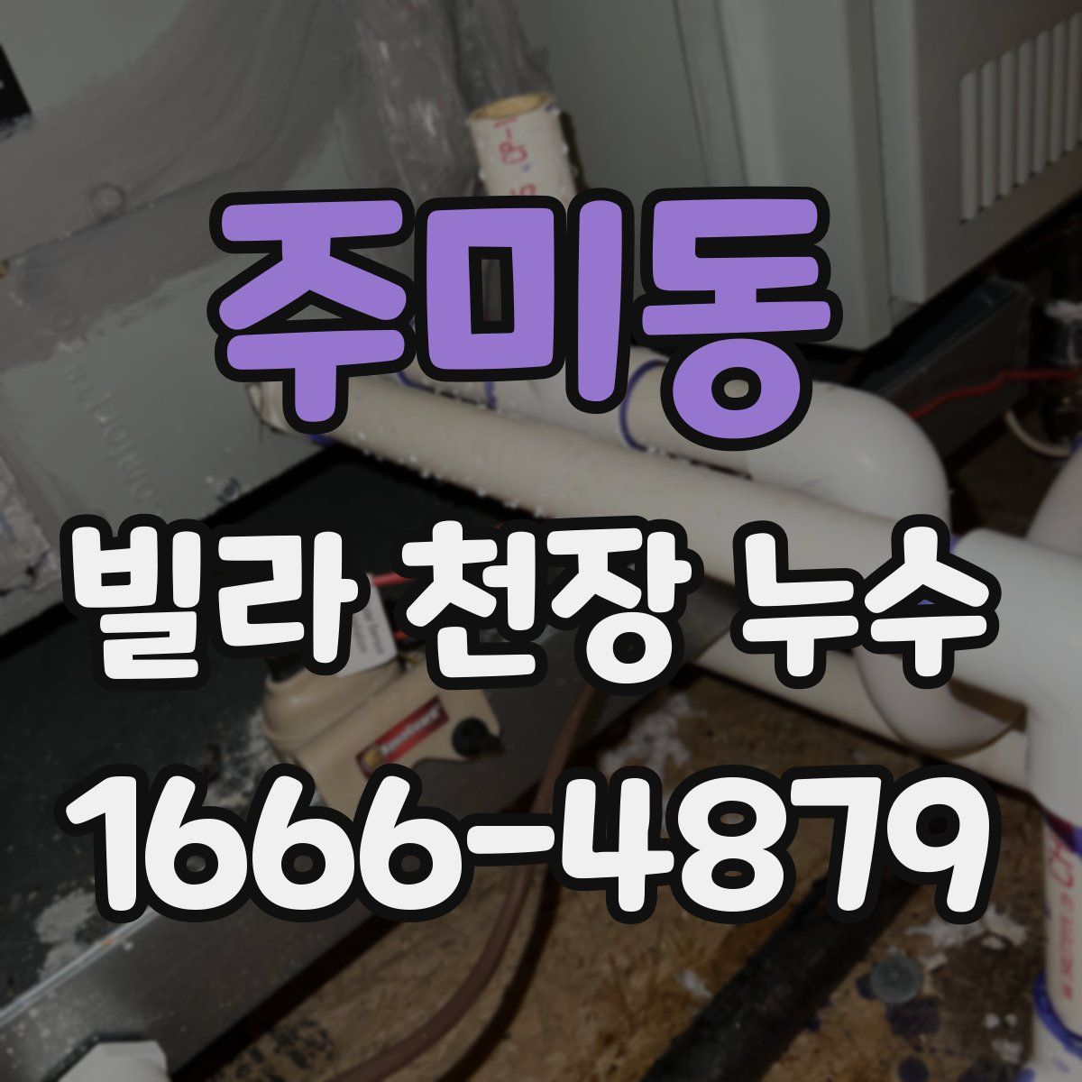 주미동 빌라 천장 누수