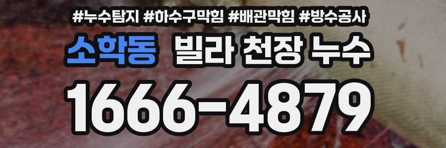 소학동 빌라 천장 누수