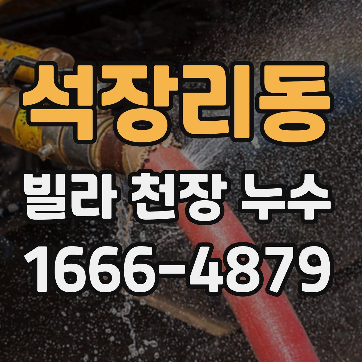 석장리동 빌라 천장 누수