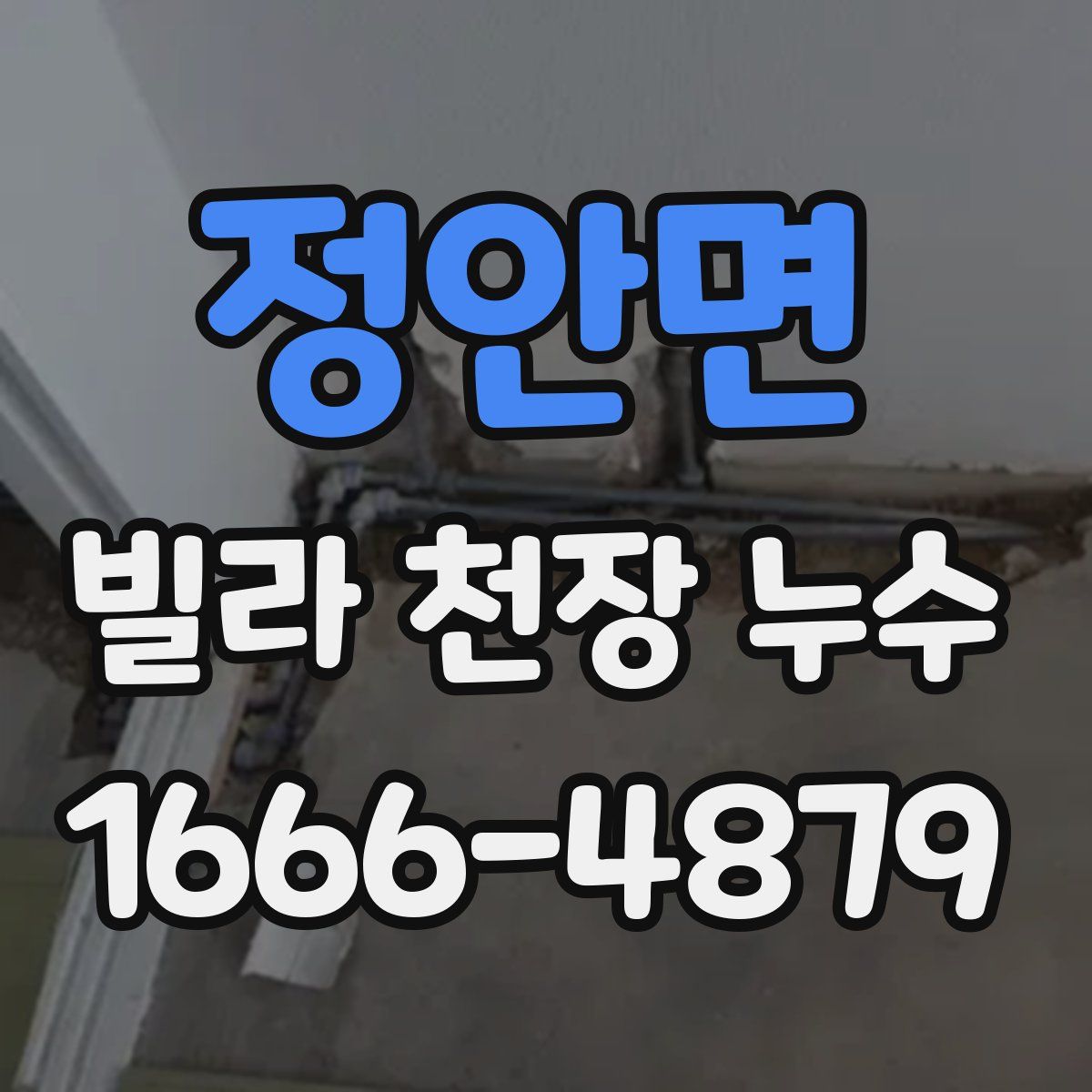 정안면 빌라 천장 누수