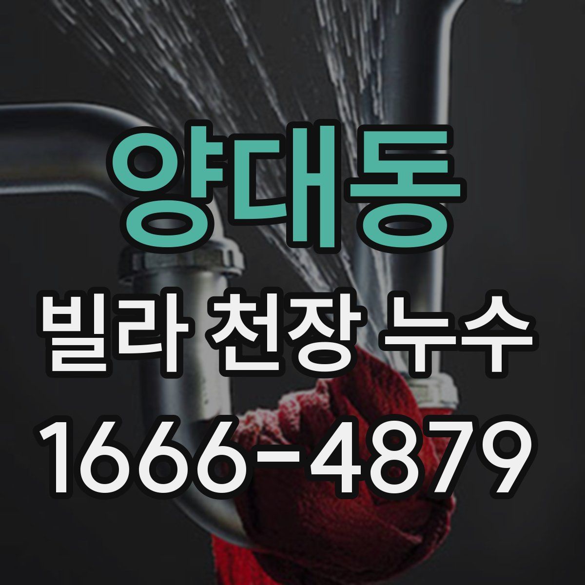 양대동 빌라 천장 누수