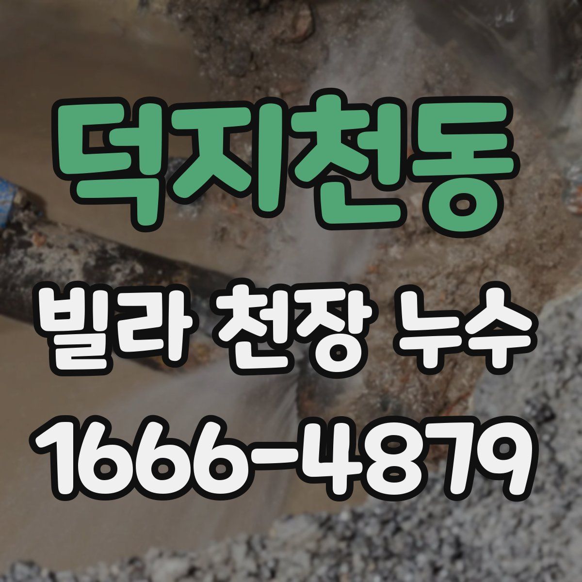 덕지천동 빌라 천장 누수