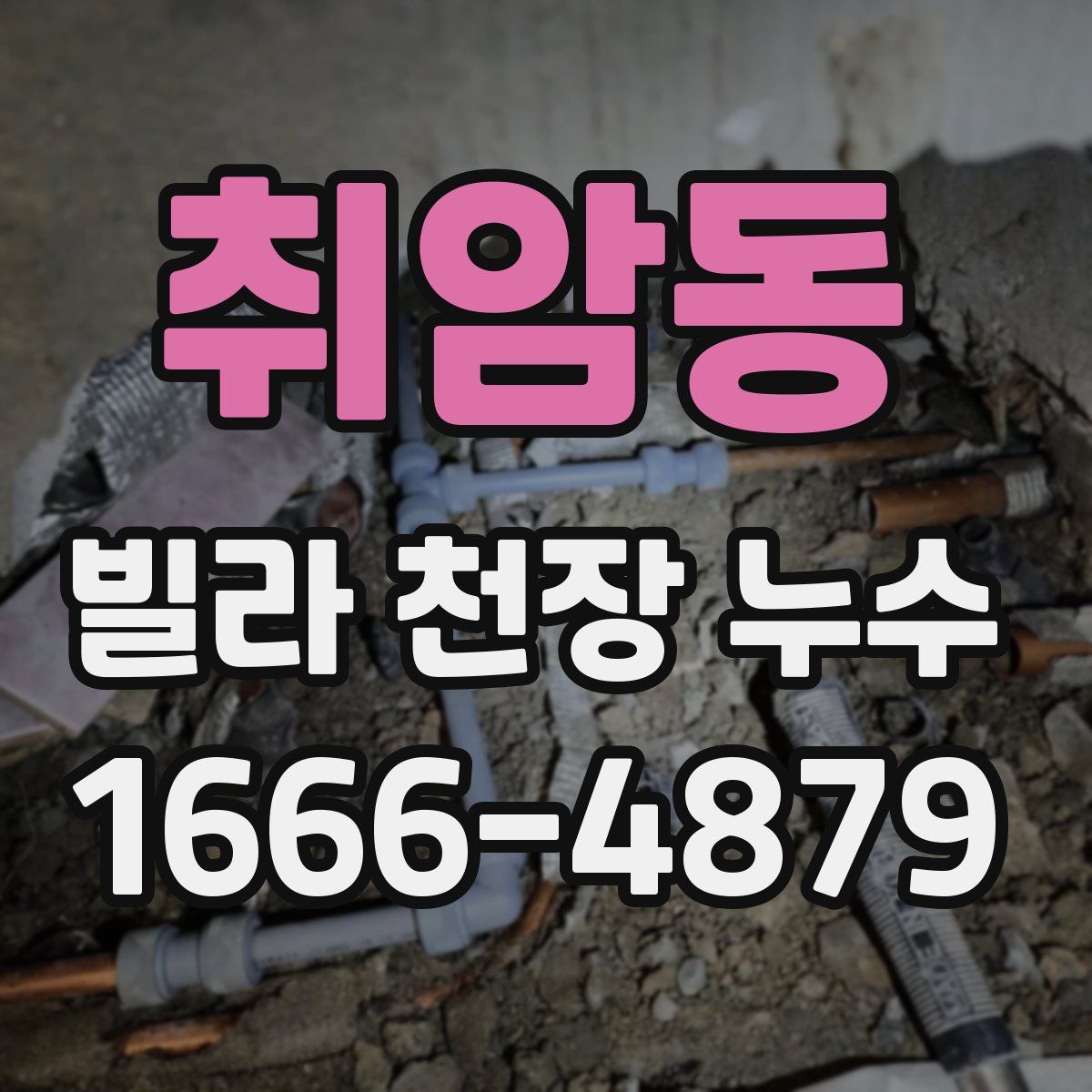 취암동 빌라 천장 누수