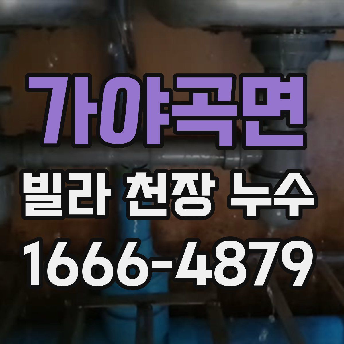 가야곡면 빌라 천장 누수