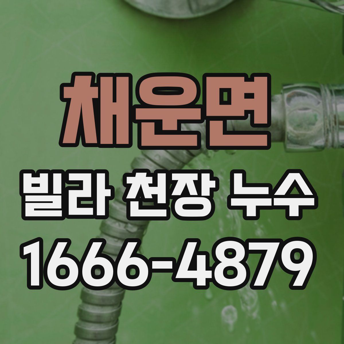 채운면 빌라 천장 누수