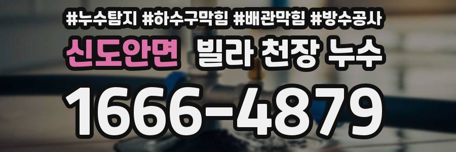 신도안면 빌라 천장 누수