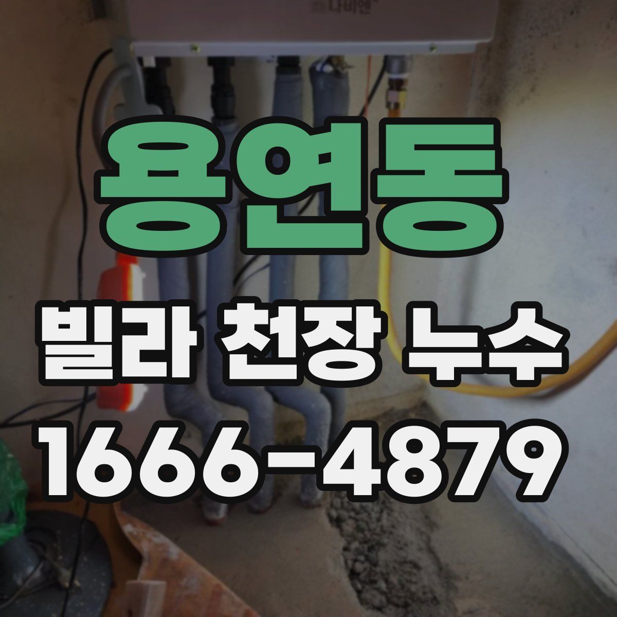 용연동 빌라 천장 누수