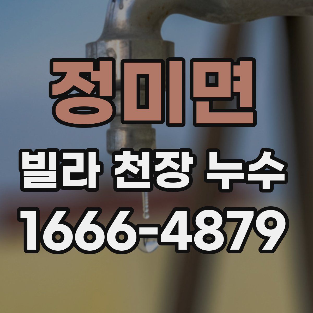 정미면 빌라 천장 누수
