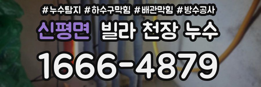 신평면 빌라 천장 누수