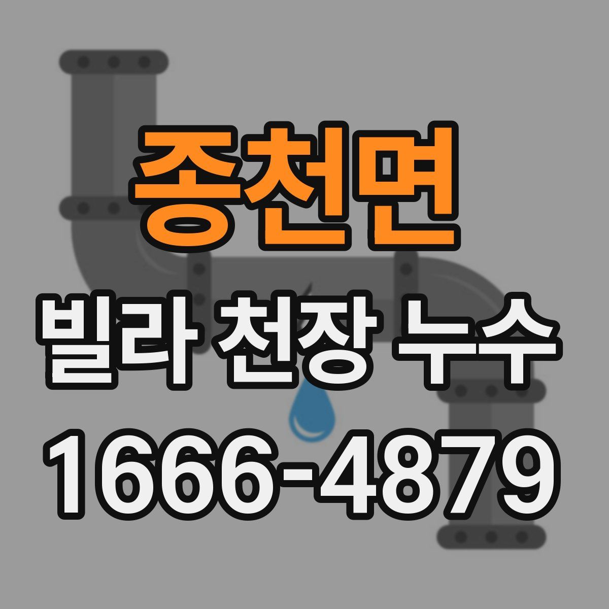 종천면 빌라 천장 누수