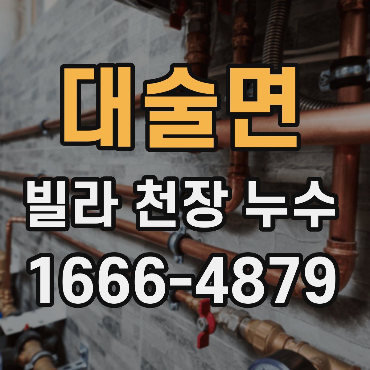 대술면 빌라 천장 누수