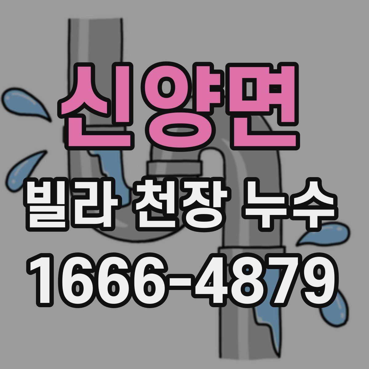 신양면 빌라 천장 누수