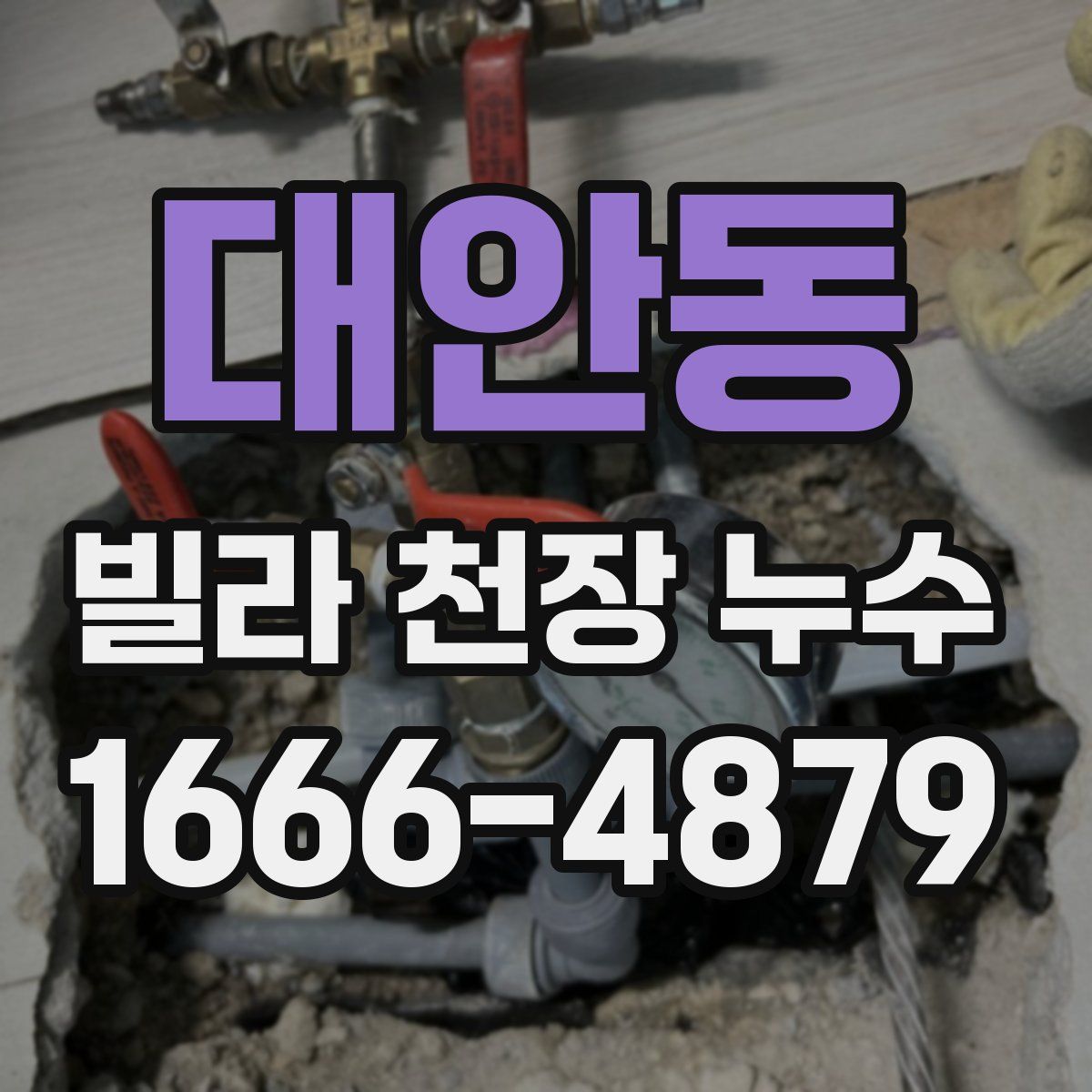 대안동 빌라 천장 누수