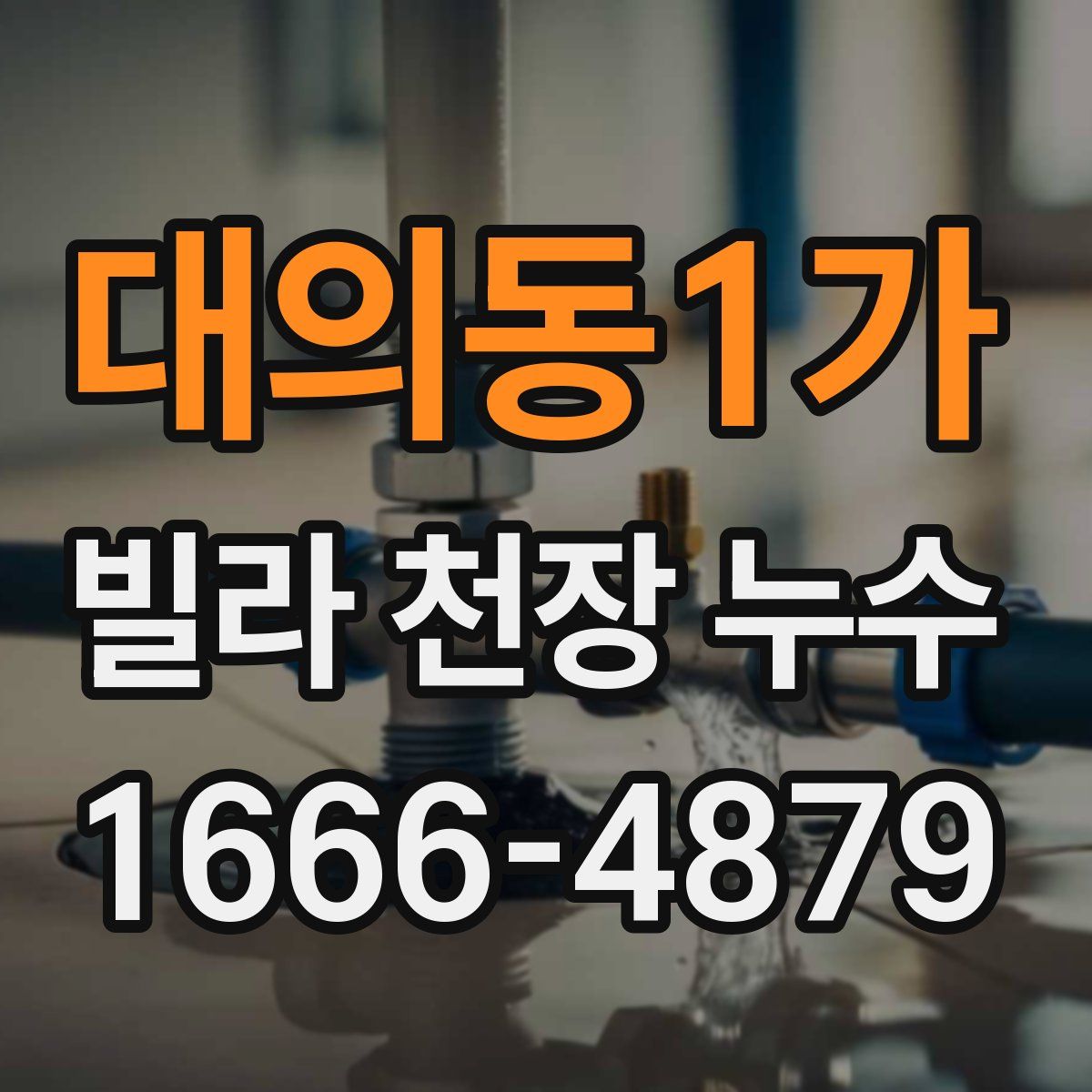 대의동1가 빌라 천장 누수