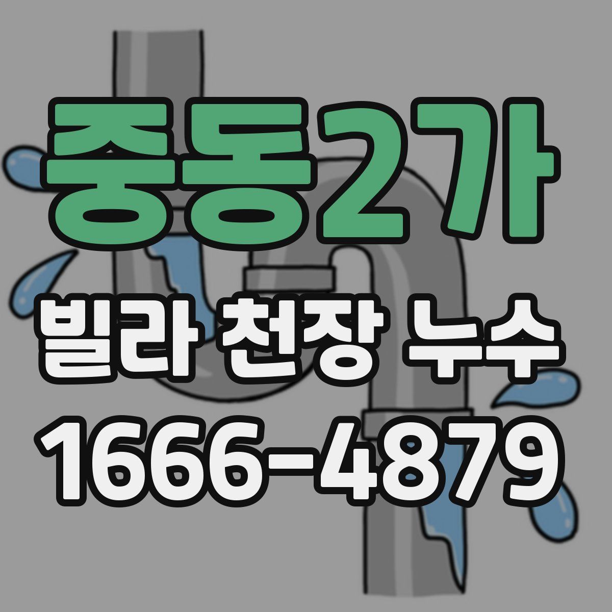 중동2가 빌라 천장 누수