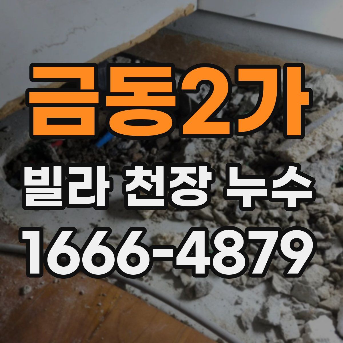 금동2가 빌라 천장 누수