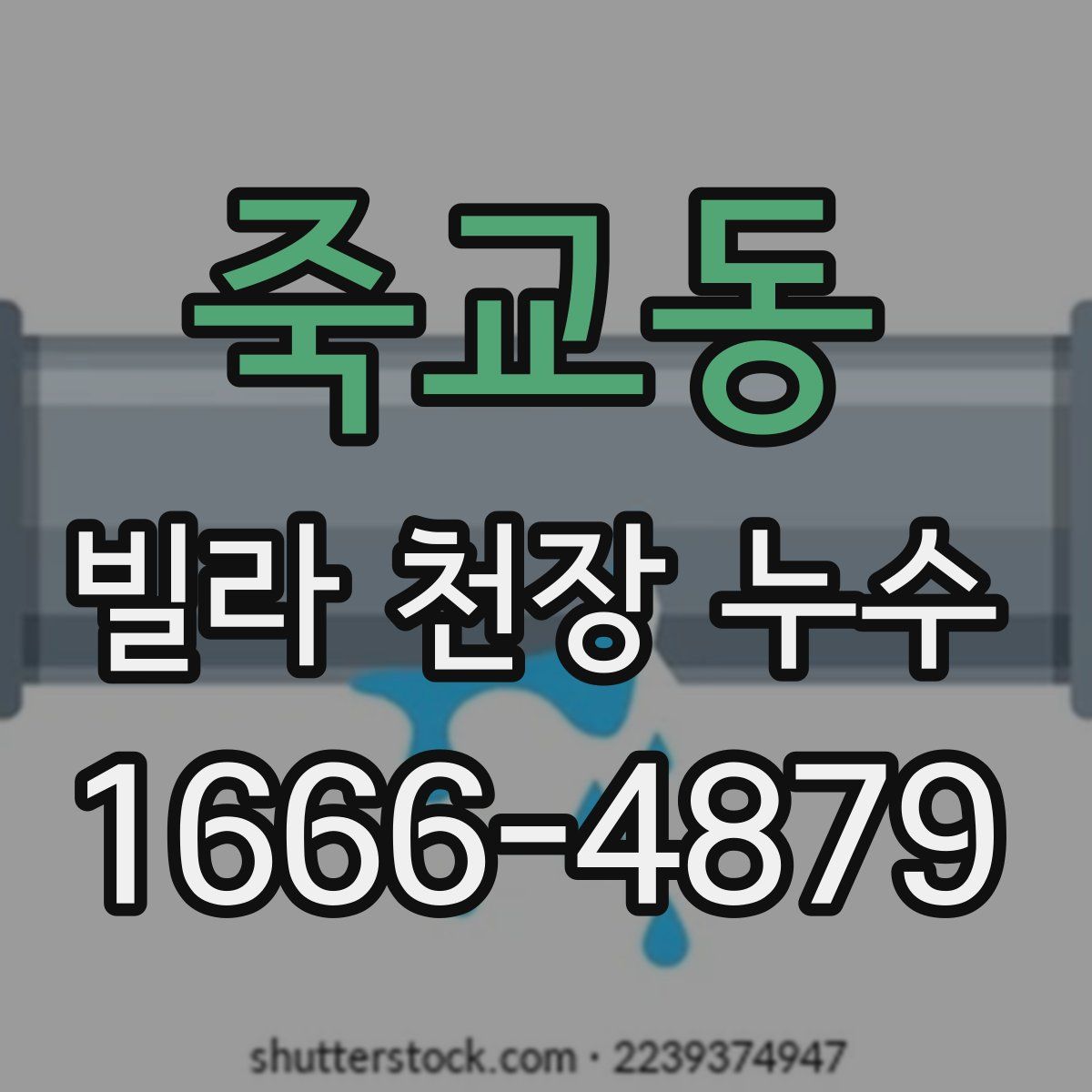 죽교동 빌라 천장 누수