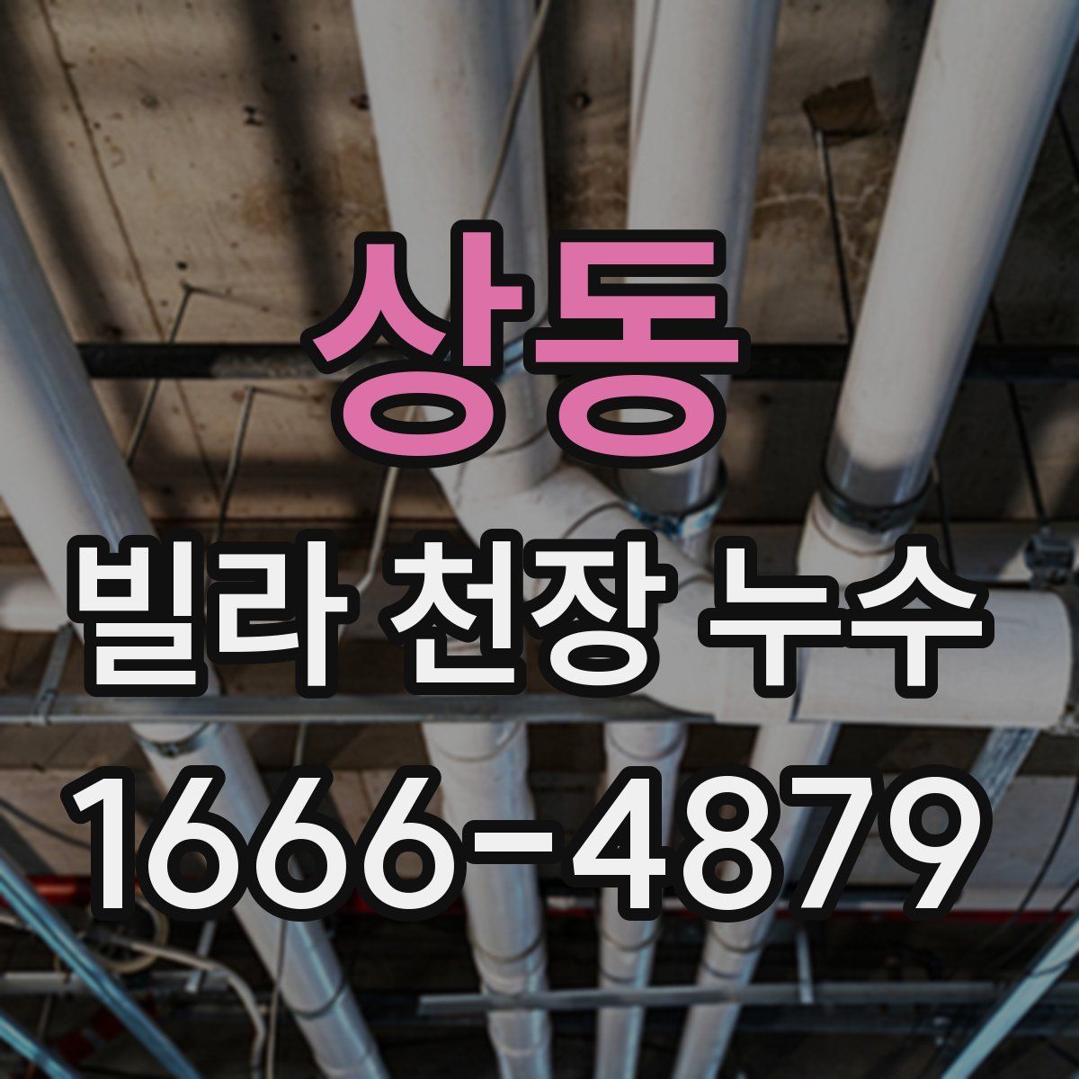 상동 빌라 천장 누수