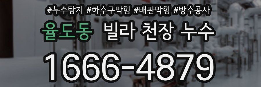 율도동 빌라 천장 누수