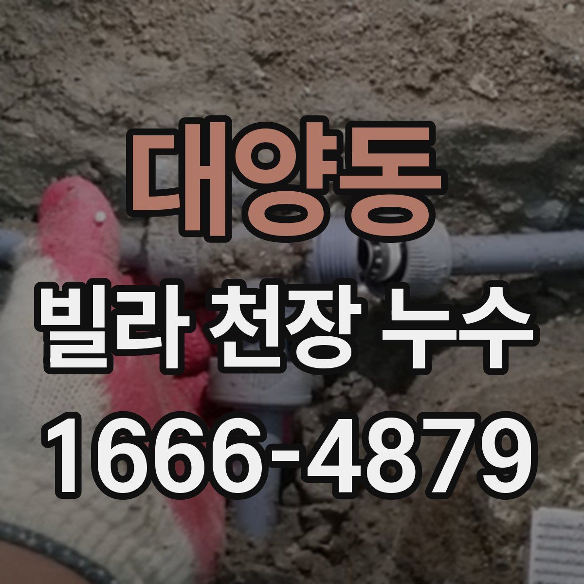 대양동 빌라 천장 누수