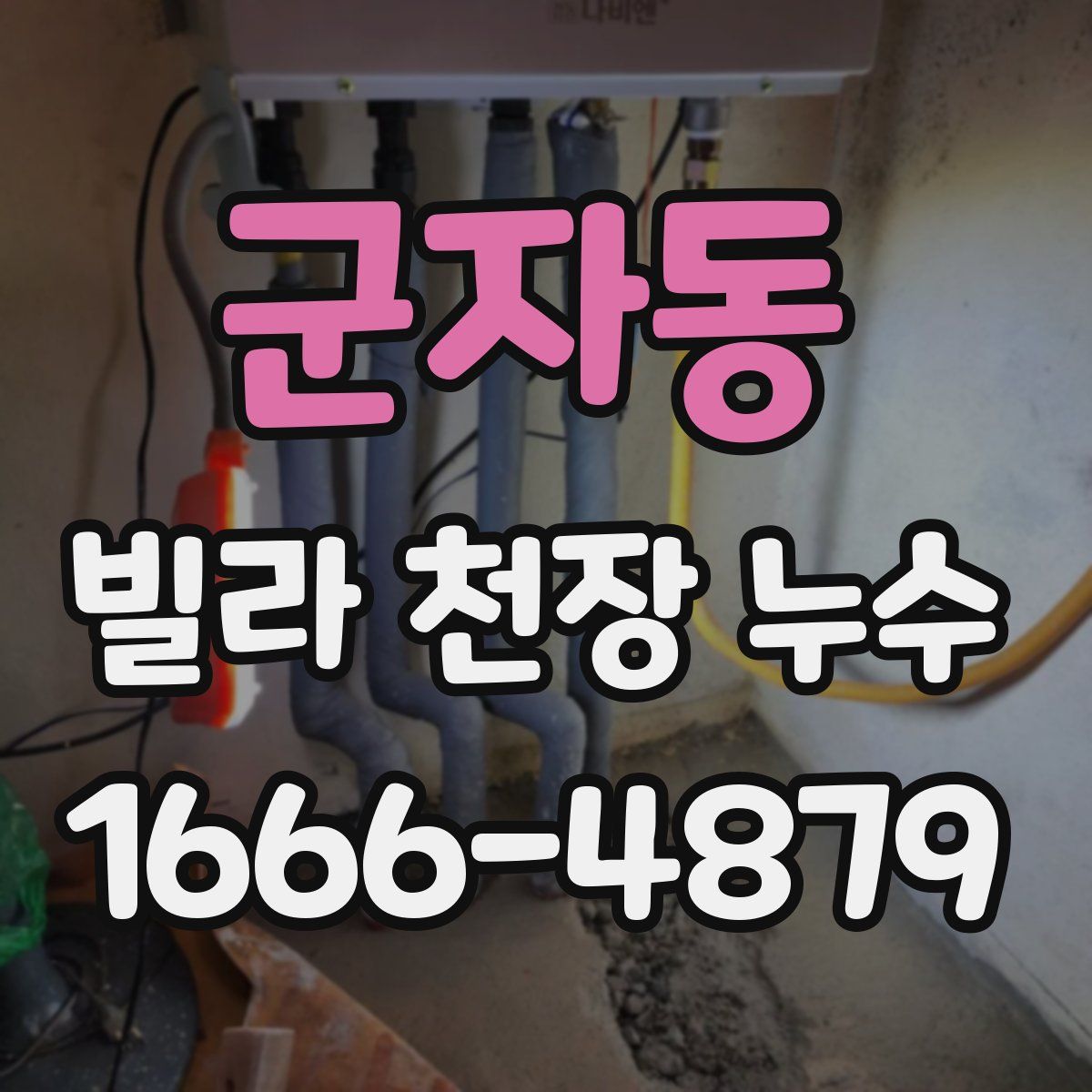군자동 빌라 천장 누수