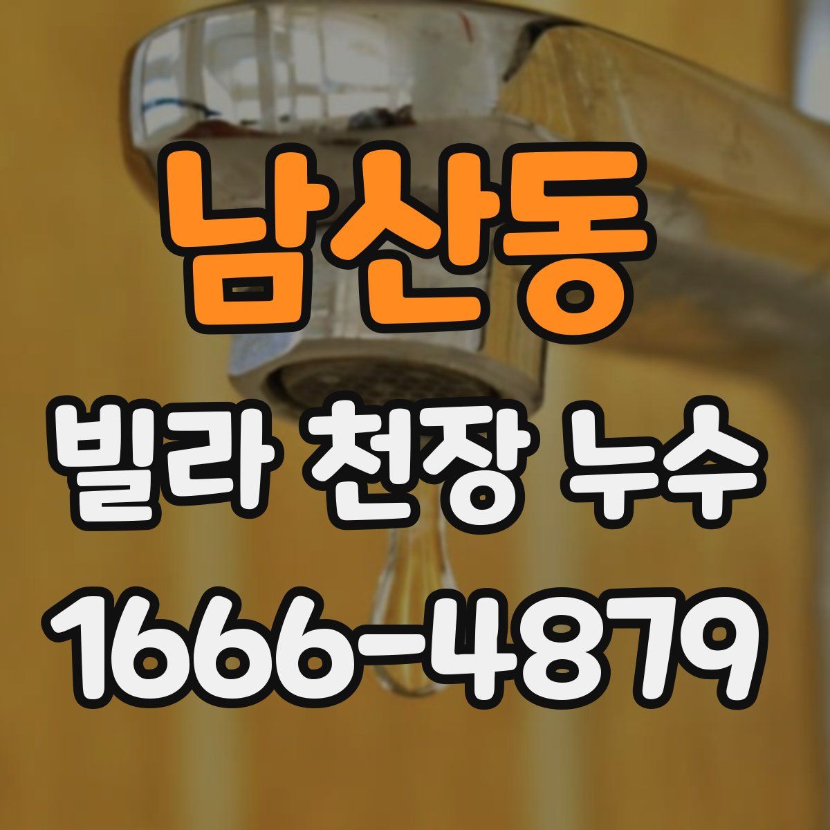 남산동 빌라 천장 누수