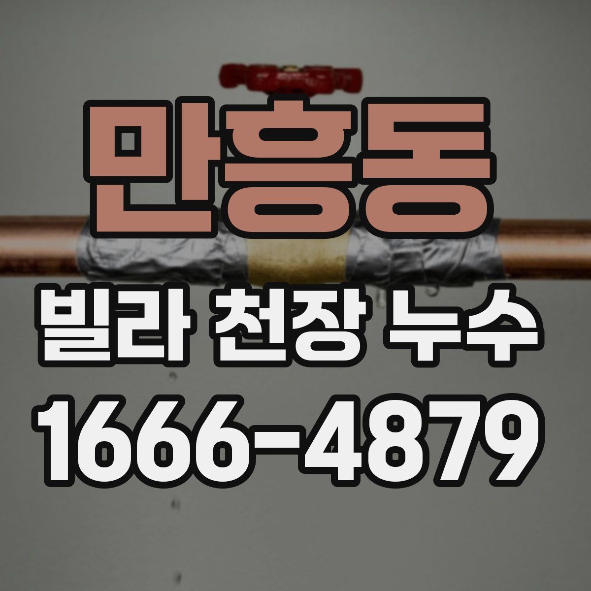 만흥동 빌라 천장 누수
