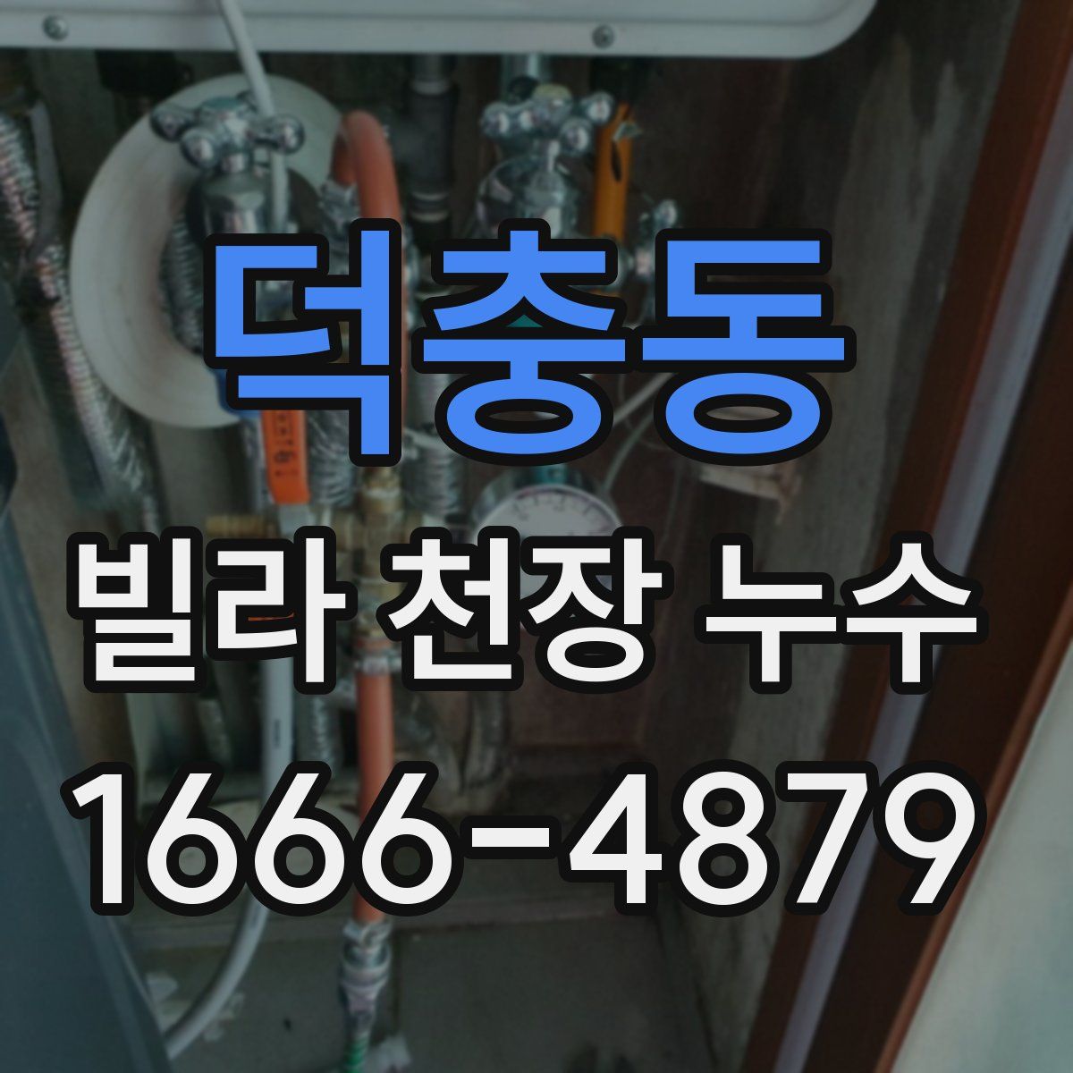 덕충동 빌라 천장 누수