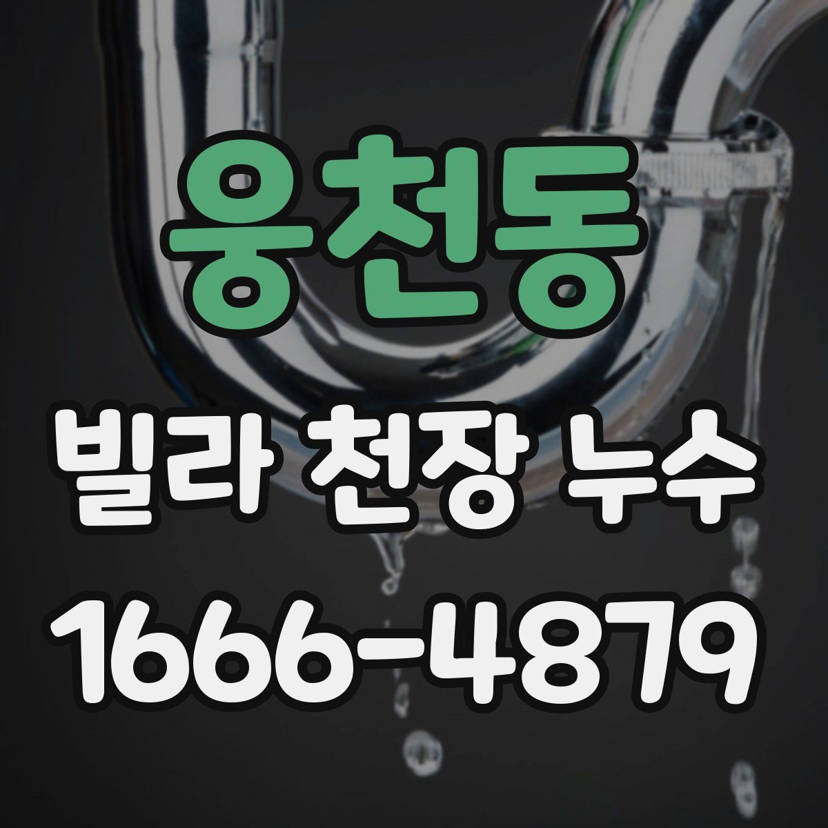 웅천동 빌라 천장 누수