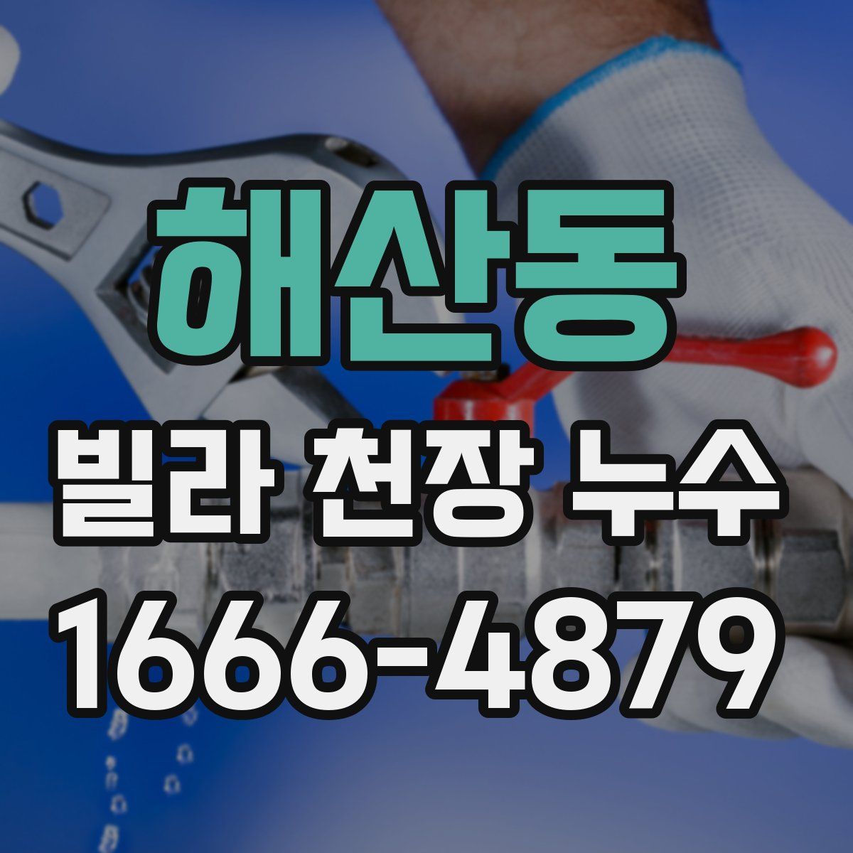 해산동 빌라 천장 누수