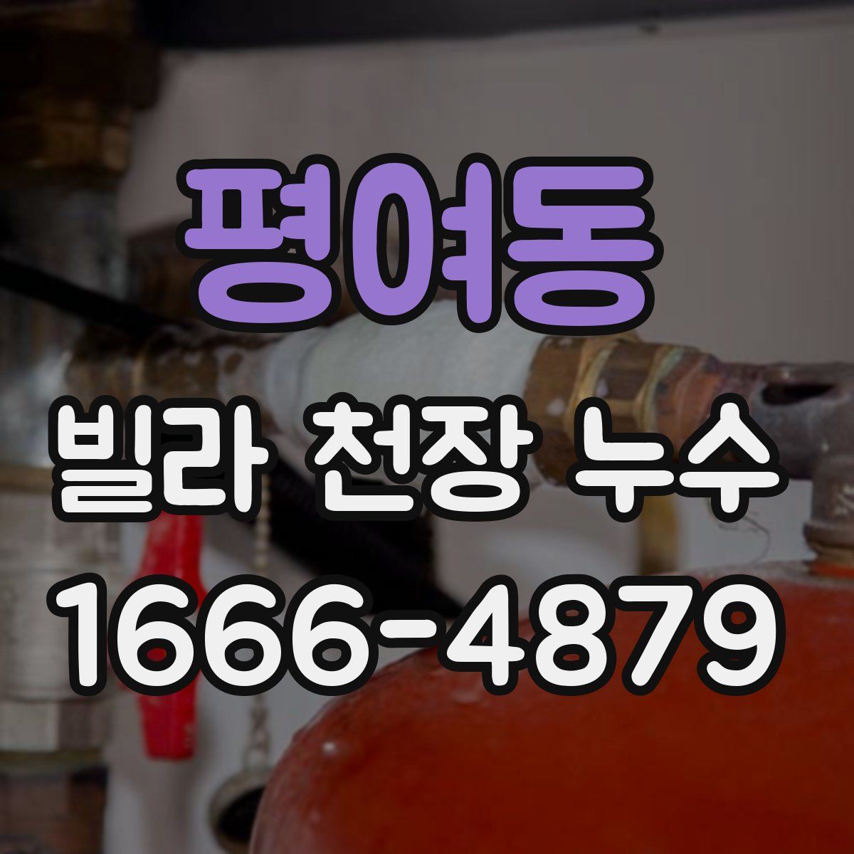 평여동 빌라 천장 누수