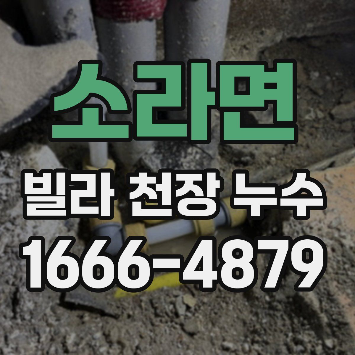 소라면 빌라 천장 누수