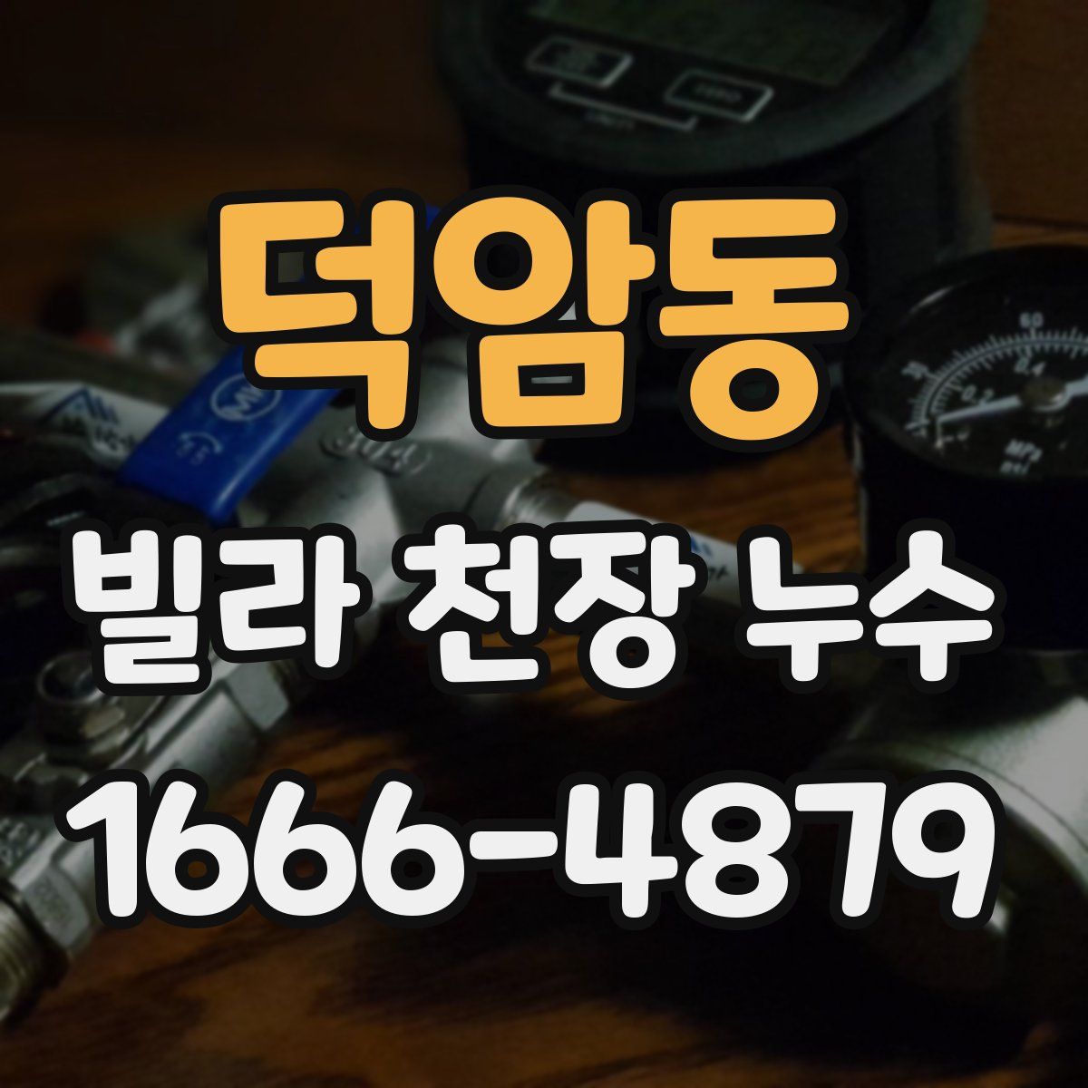 덕암동 빌라 천장 누수