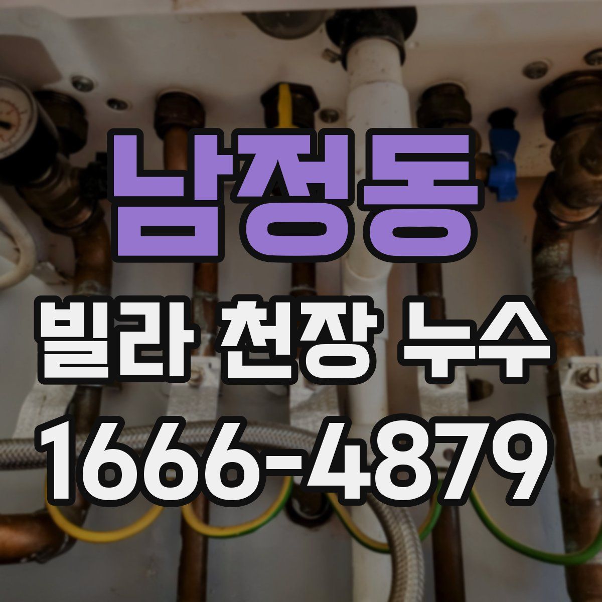 남정동 빌라 천장 누수