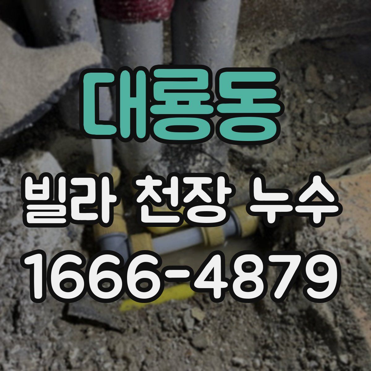 대룡동 빌라 천장 누수