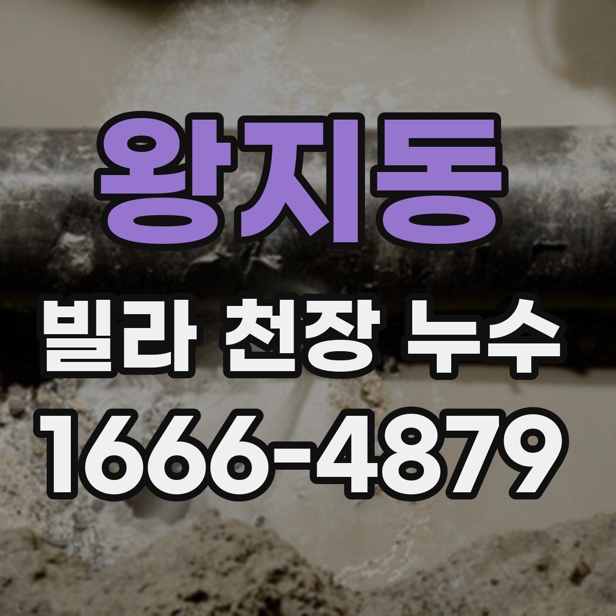 왕지동 빌라 천장 누수
