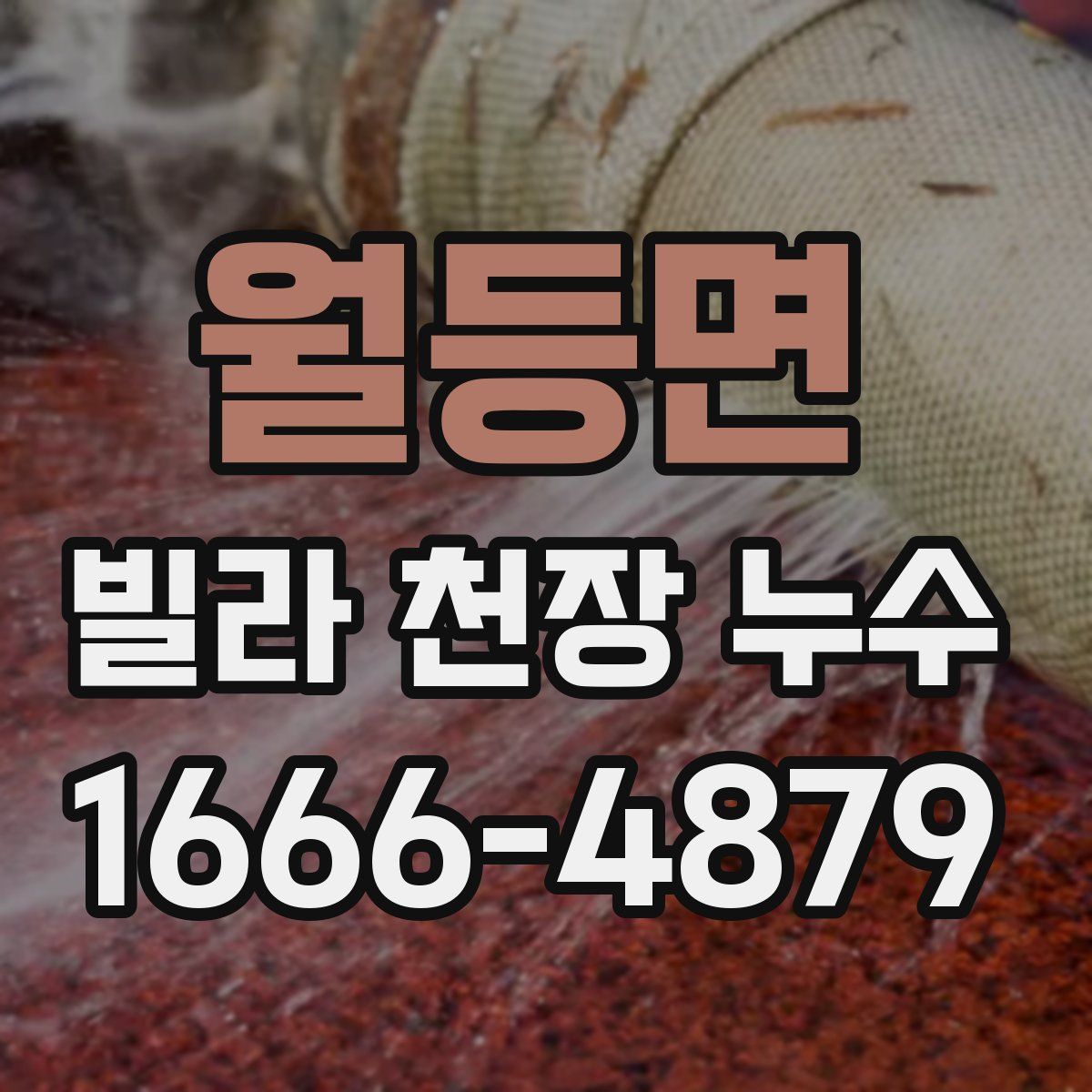 월등면 빌라 천장 누수