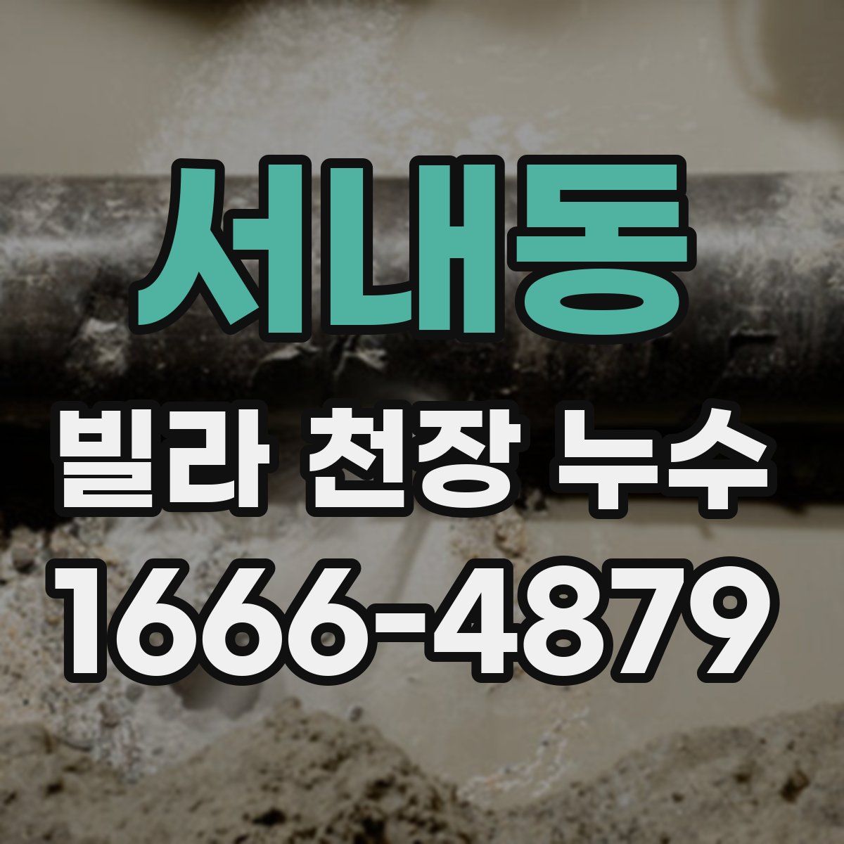 서내동 빌라 천장 누수