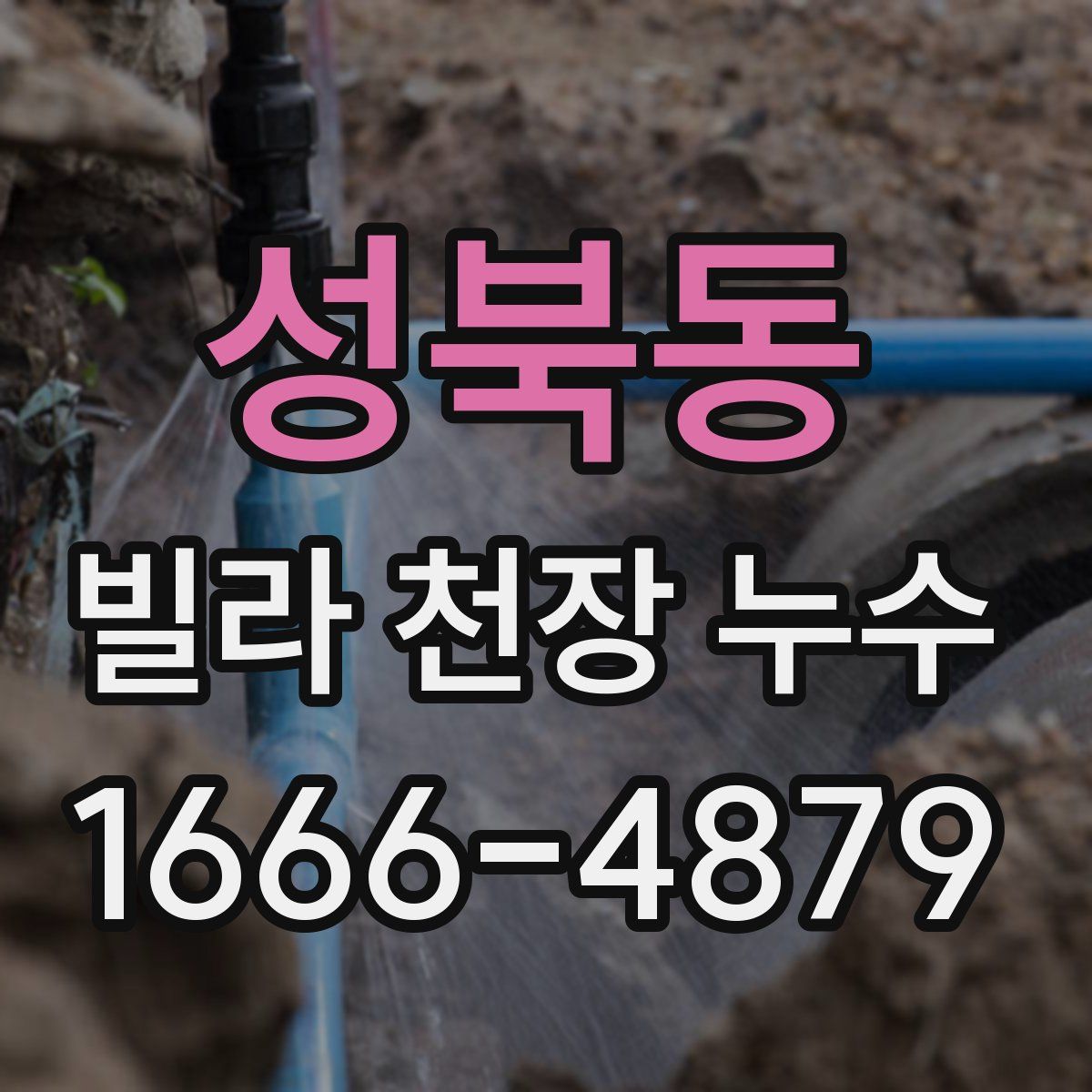 성북동 빌라 천장 누수