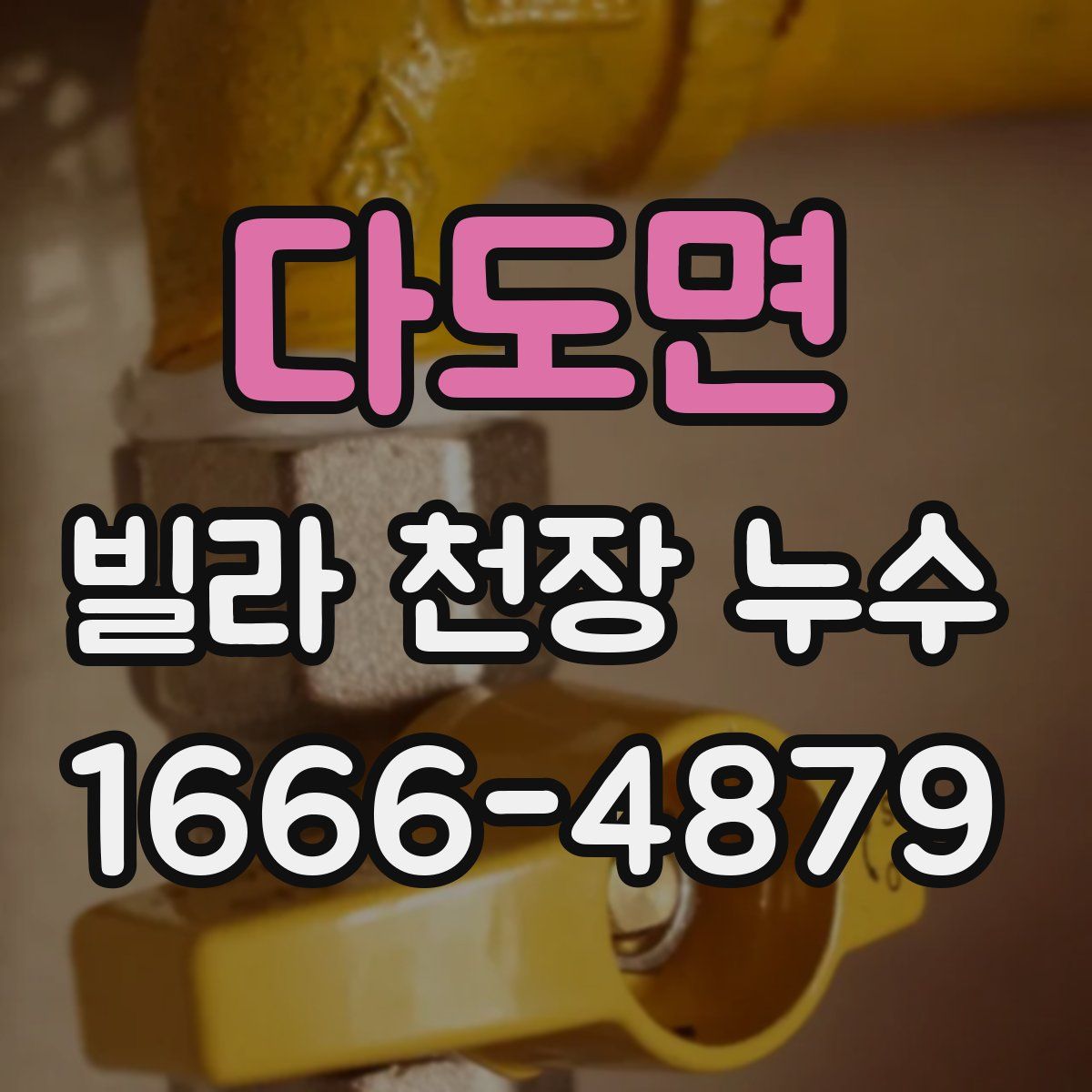 다도면 빌라 천장 누수