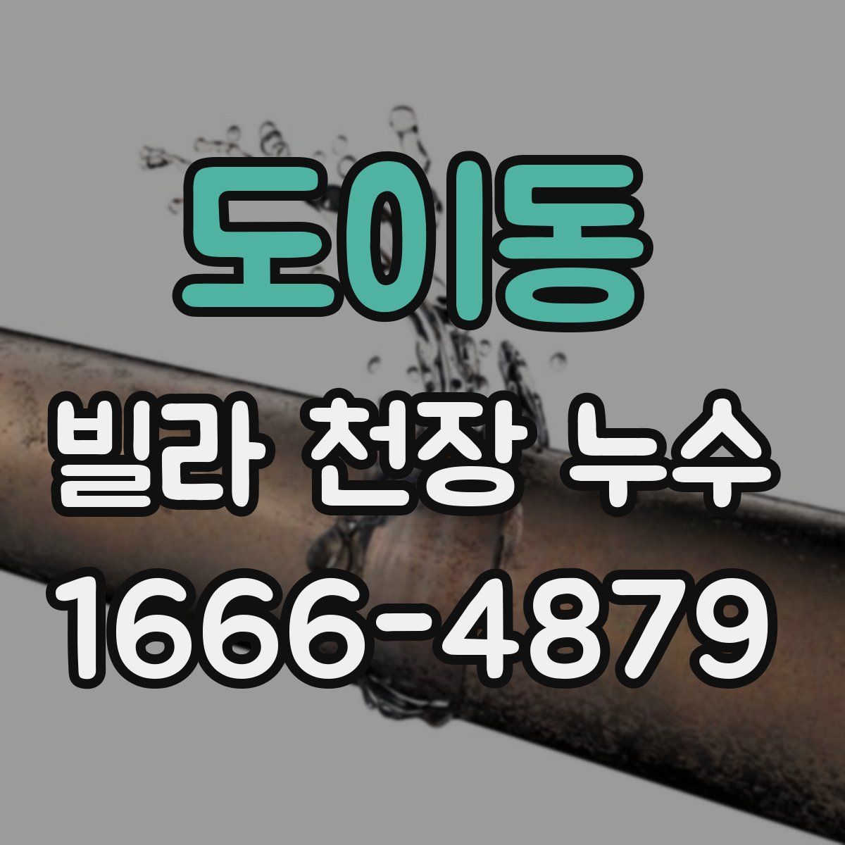 도이동 빌라 천장 누수