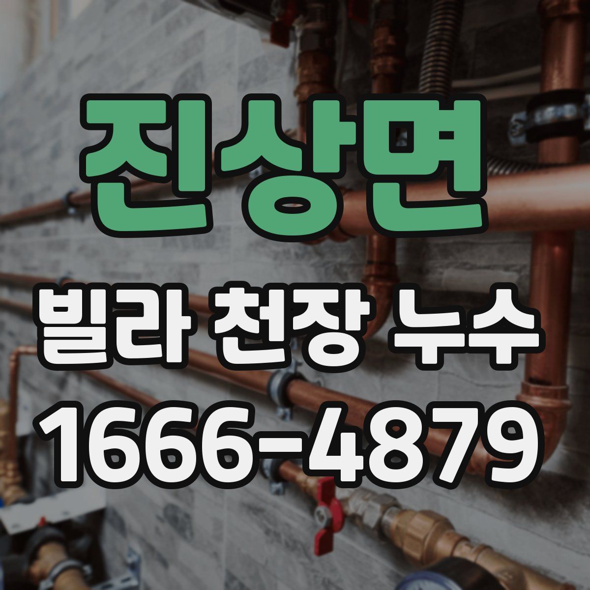 진상면 빌라 천장 누수
