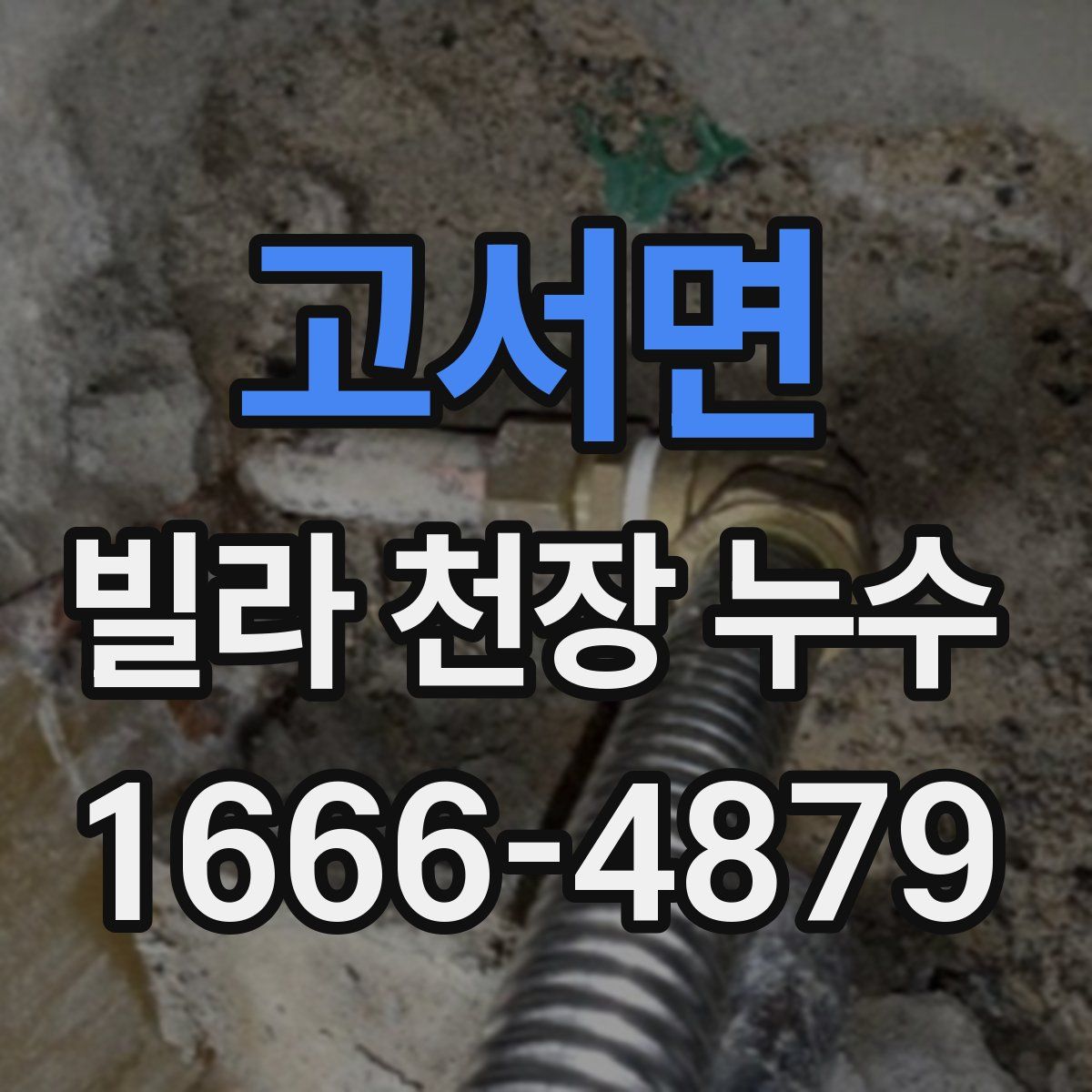 고서면 빌라 천장 누수