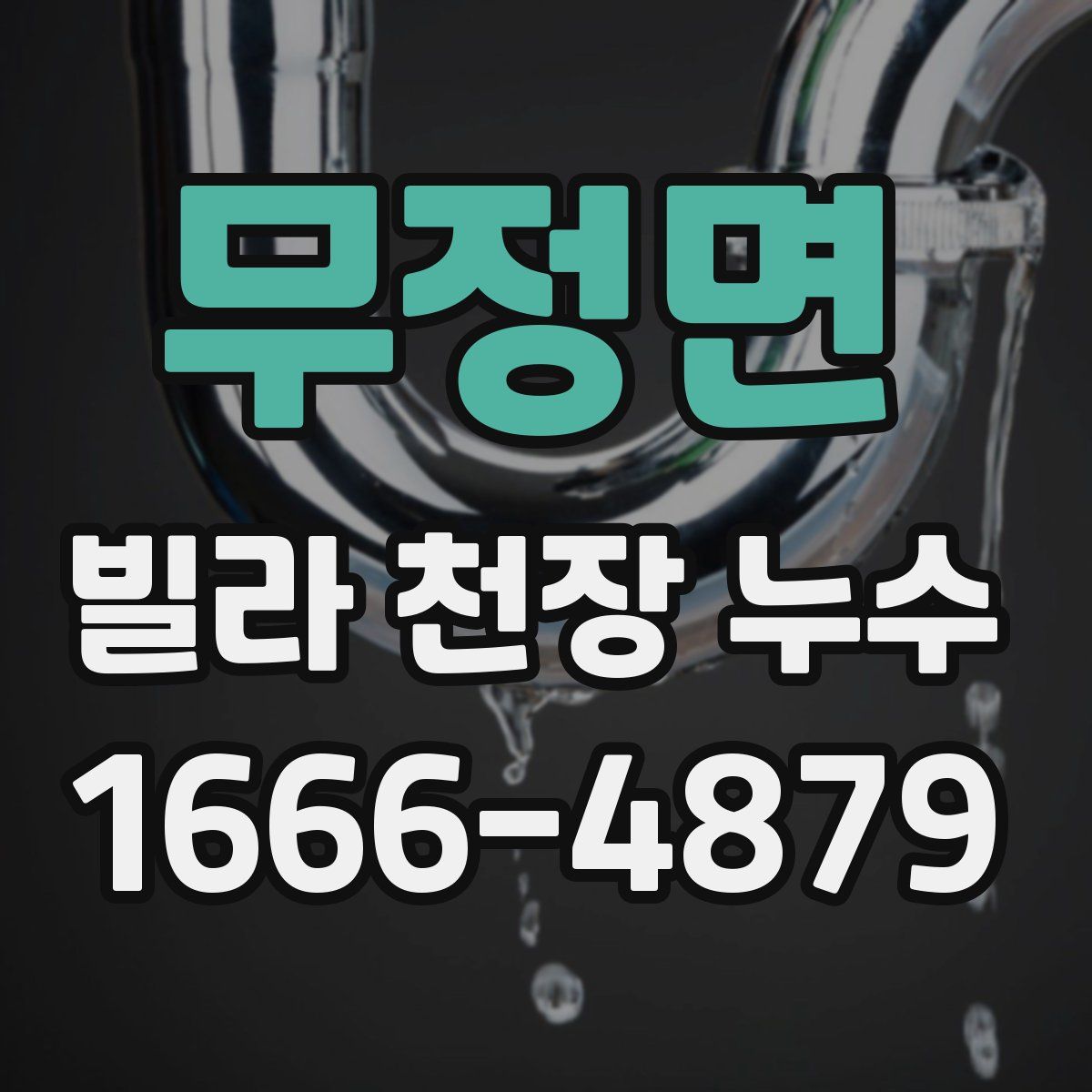 무정면 빌라 천장 누수