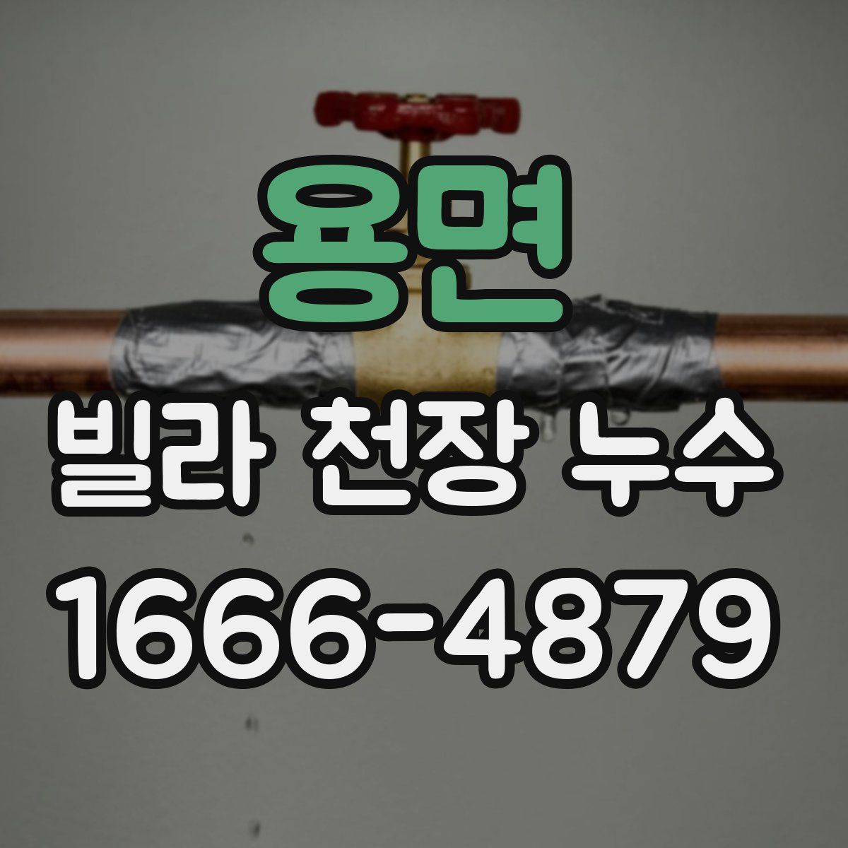 용면 빌라 천장 누수
