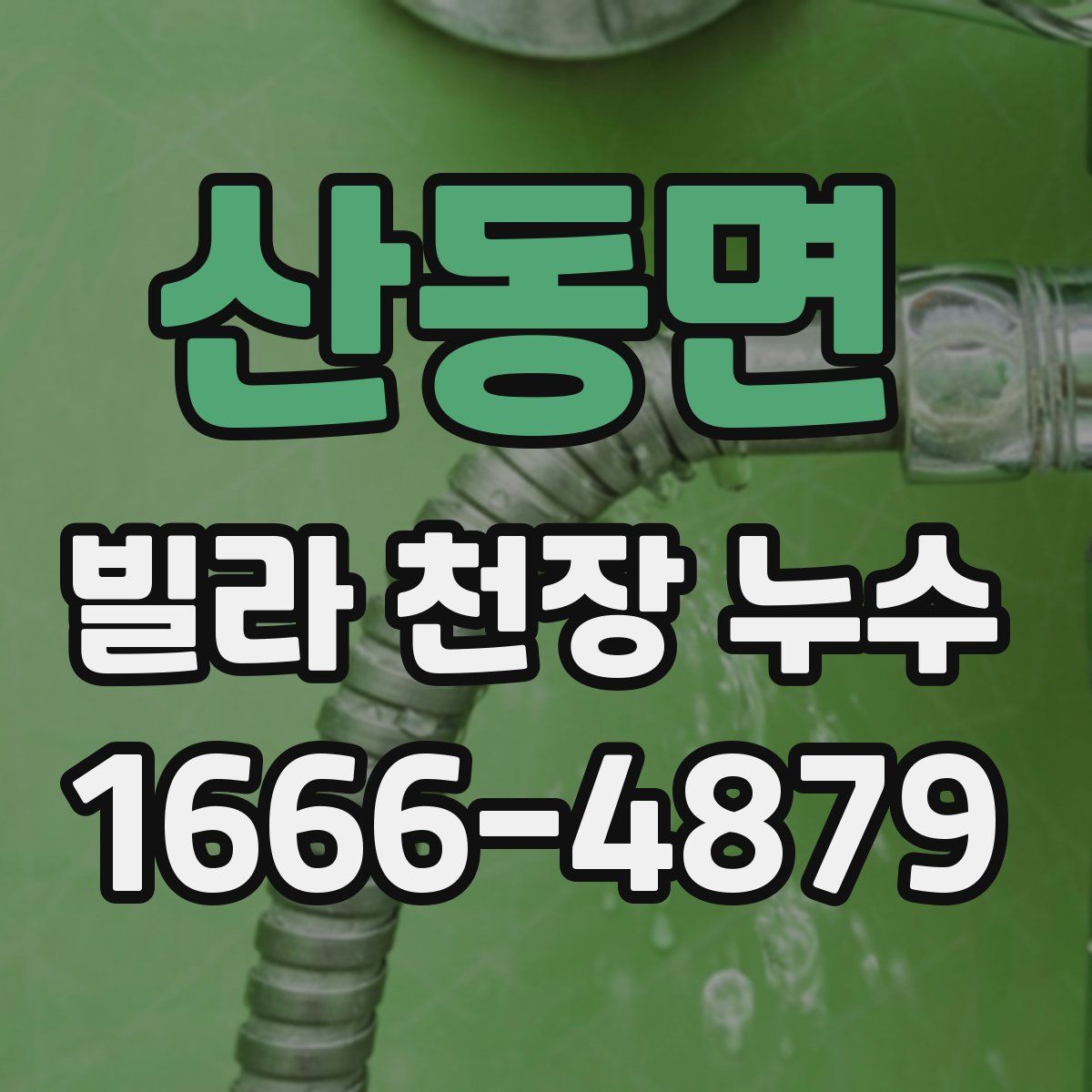 산동면 빌라 천장 누수